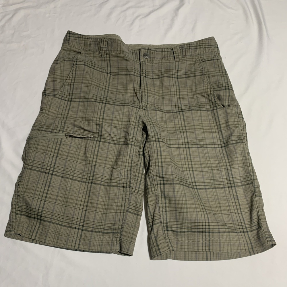 Columbia Shorts, Mens‎ Size 34W Brown Bermuda, Pockets Omni-wick